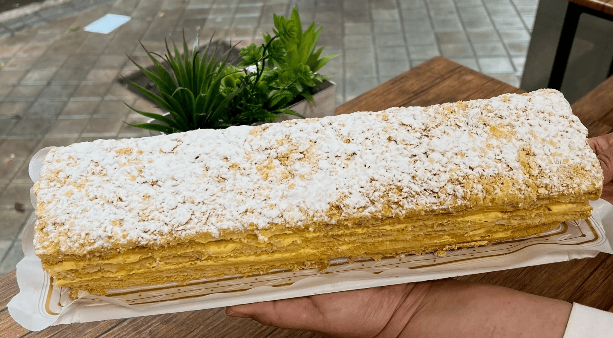 Pastel de Hojaldre con Mantequilla